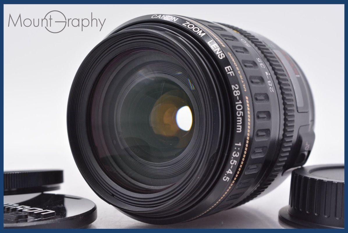 ☆良品☆ キヤノン Canon EF 28-105mm F3.5-4.5 USM 前後キャップ