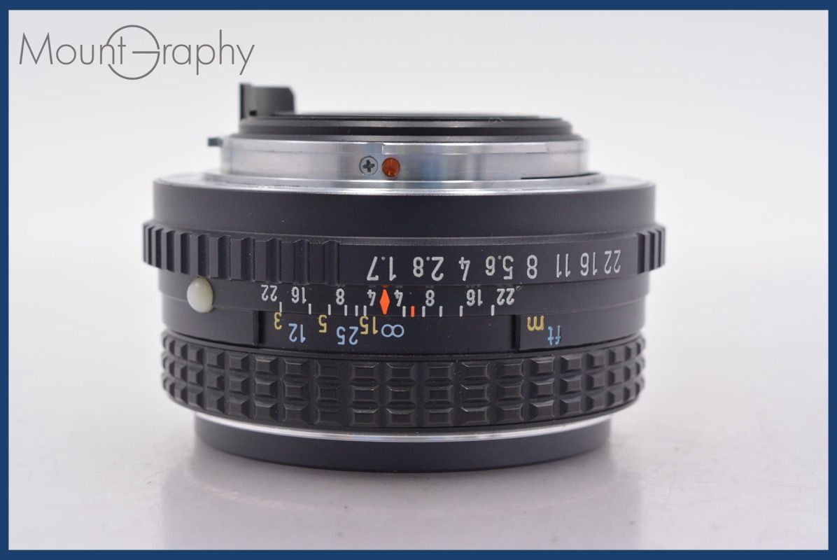 ペンタックス PENTAX SMC PENTAX-M 50mm F1.7 前後キャップ&レンズ