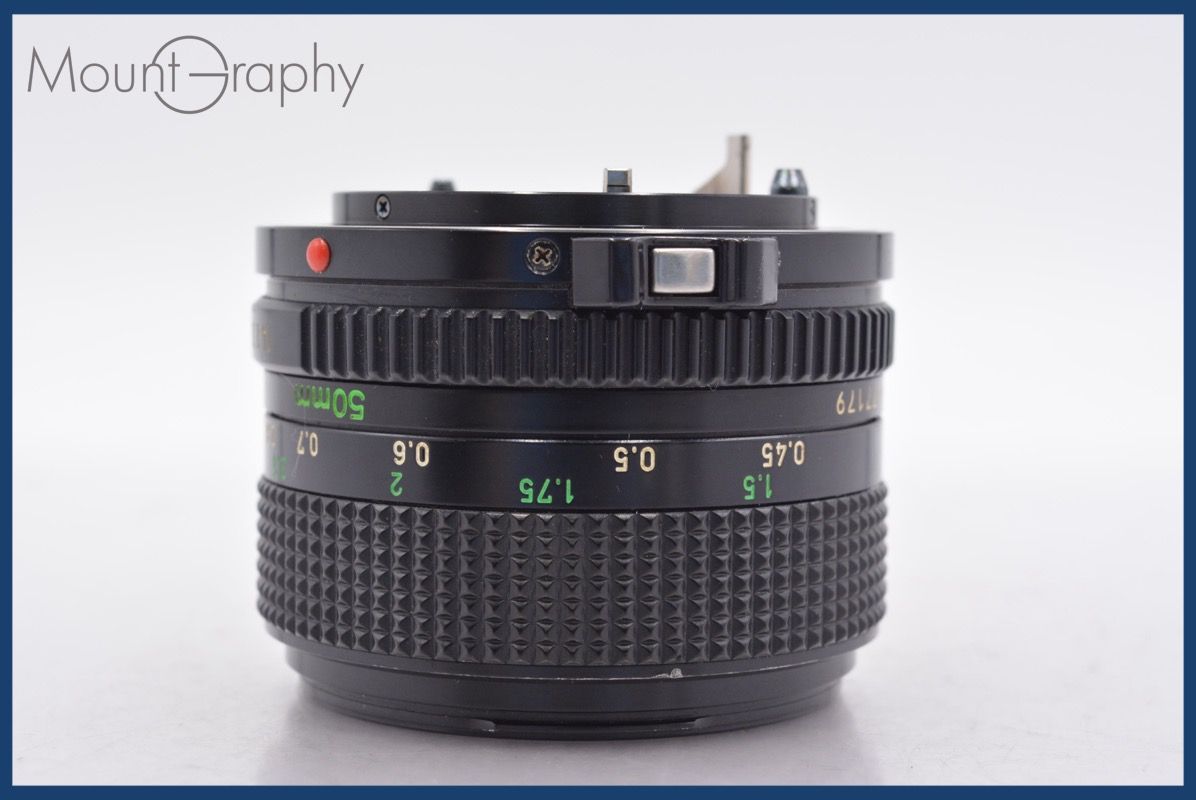  キヤノン Canon FD 50 mm F 1 4 前後キャップ レンズフィルター付 同梱無料 am 2243 その他 カメラ