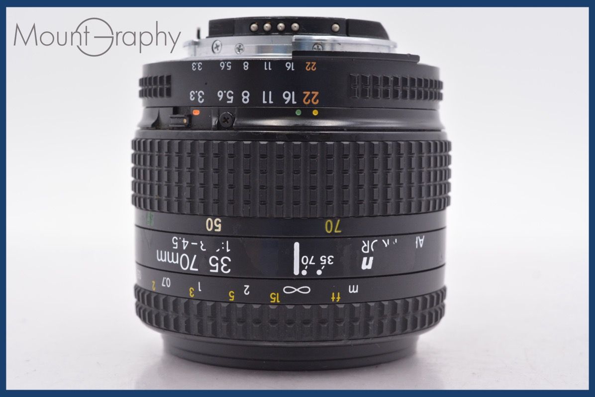 ニコン Nikon AF NIKKOR 35 70 mm F 3 4 5 前後キャップ レンズフィルター付 同梱無料 am 2252