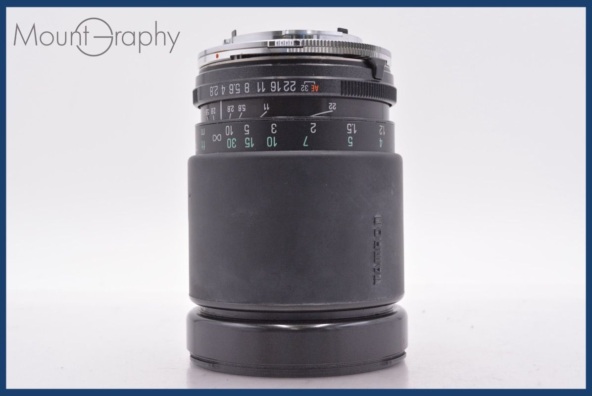 上 タムロン TAMRON SP 35 105 mm F 2 8 前後キャップ レンズフィルター付 オリンパスOM用 MF am 2257