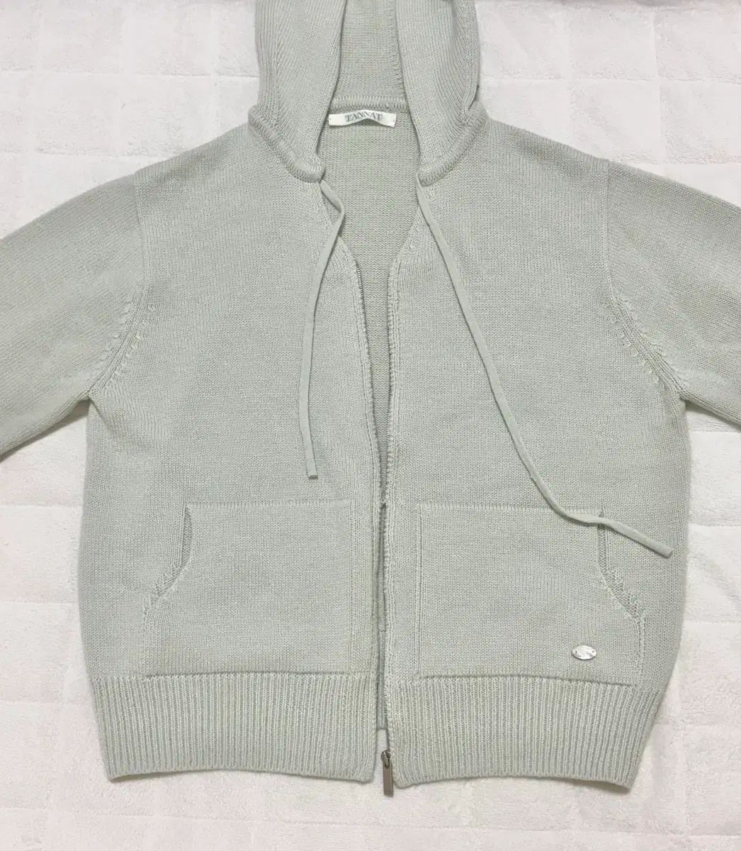 ニット ジップアップ