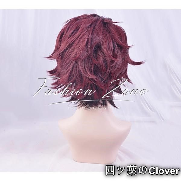 美品・未使用新品】◇鬼滅の刃 風 竈門 炭治郎コスプレ ウィッグ