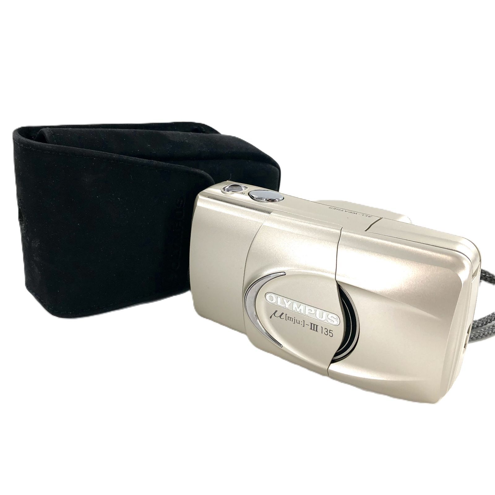 OLYMPUS オリンパス μ Ⅲ ミュー レンズ フィルムカメラ ケース付き PF 560