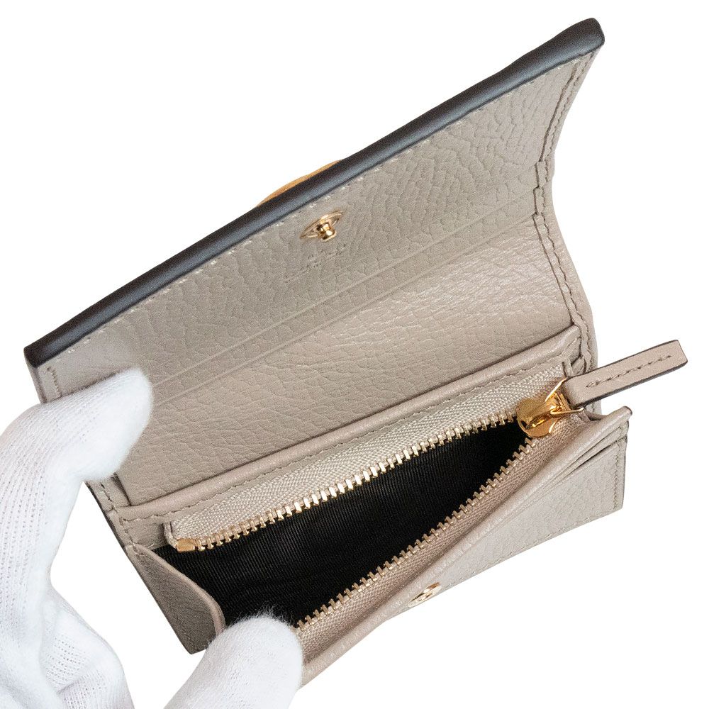 グッチ ダブルG カードケース ウォレット 二つ折り財布 GGスプリーム