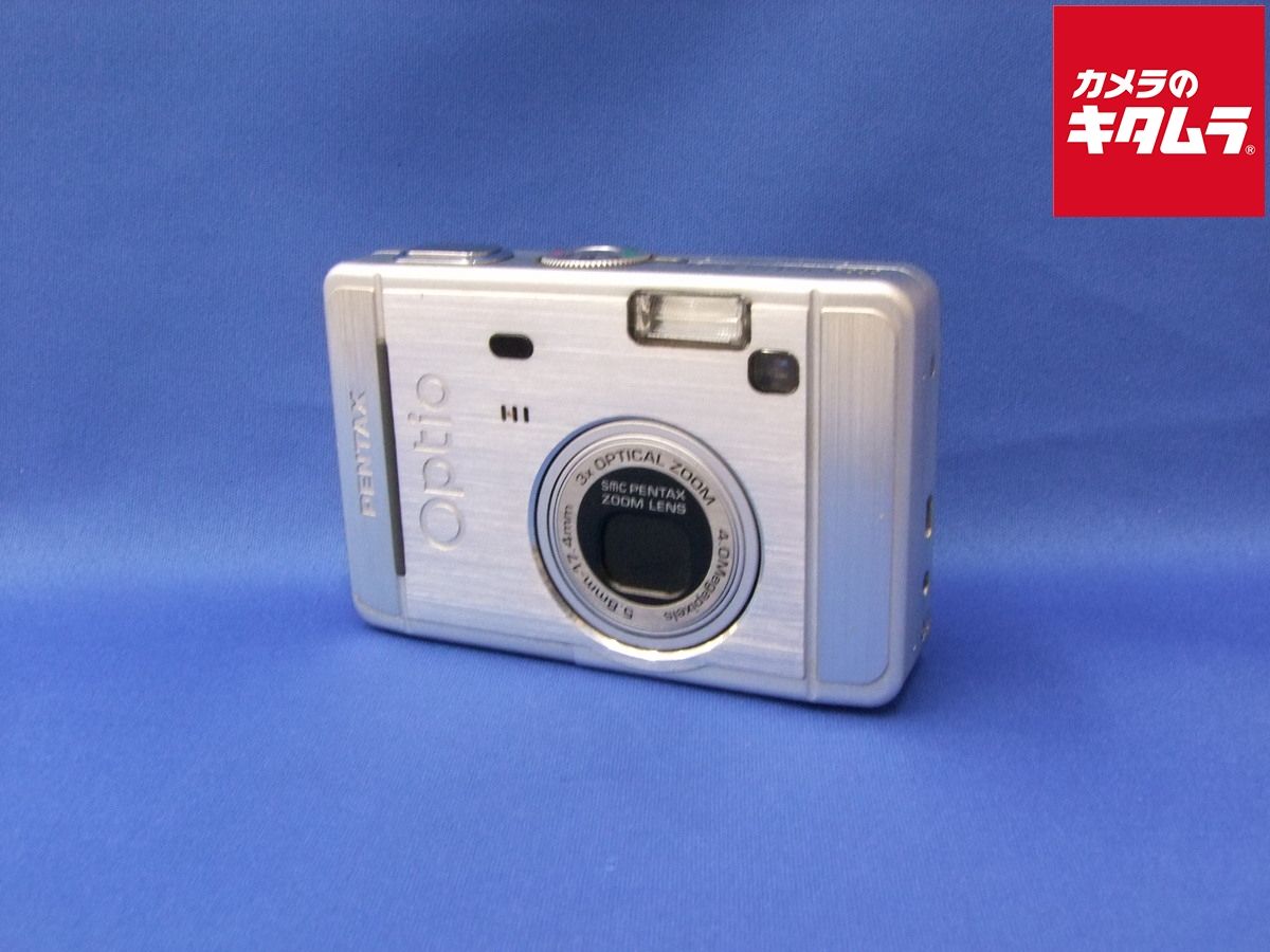 中古】 【難あり品】 ペンタックス（PENTAX）Optio S40 シルバー【400