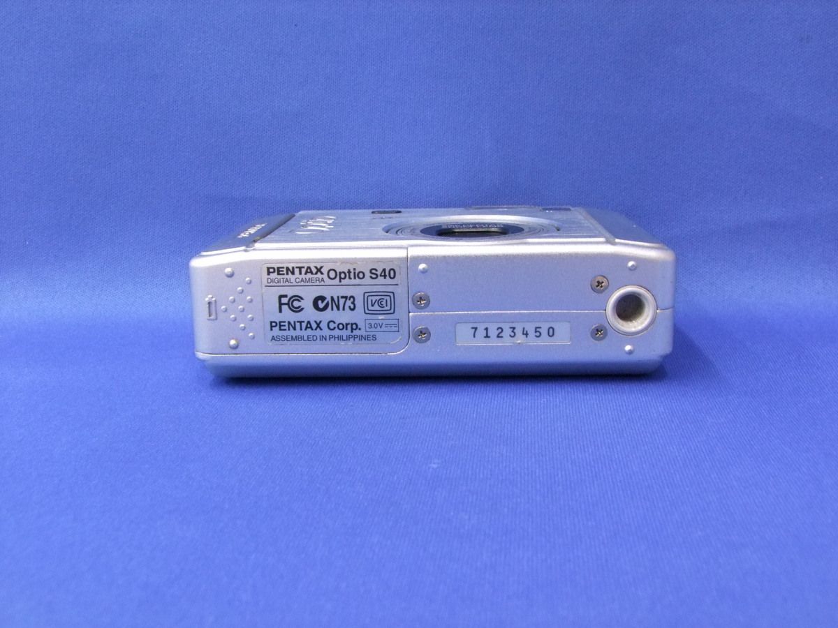 中古】 【難あり品】 ペンタックス（PENTAX）Optio S40 シルバー【400