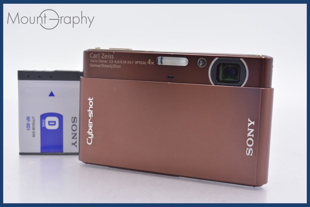 ソニー SONY Cyber-shot DSC-T77 4x バッテリー付属 ☆完動☆同梱無料