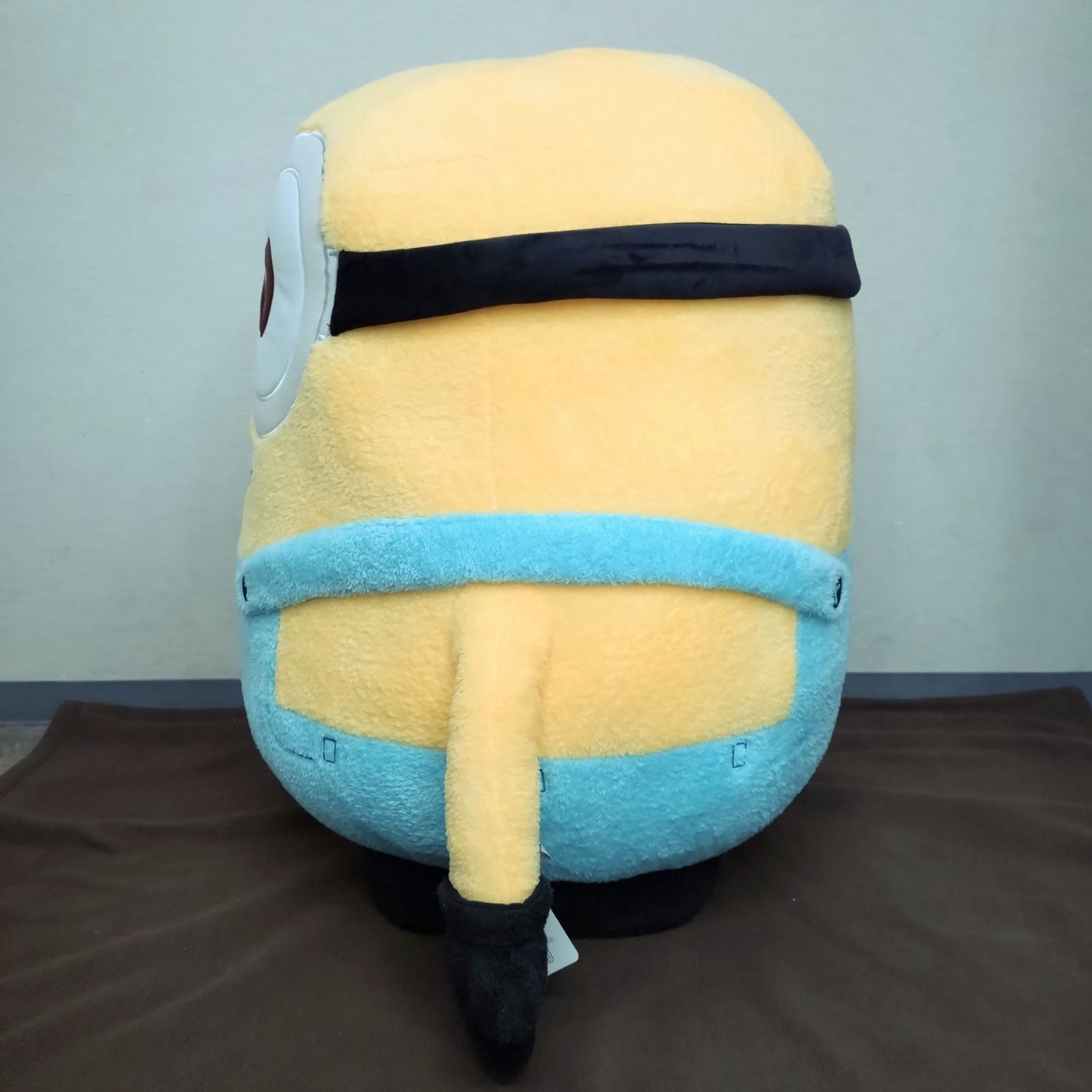 謎*a様 ミニオン もふもふたった！ ぬいぐるみ 超特大 ボブ ミニオン もふもふたった！ ぬいぐるみ超特大 ボブ - メルカリ