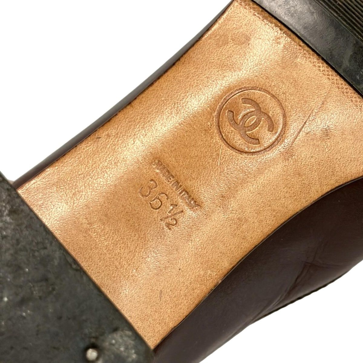 CHANEL(シャネル) パンプス 36 1/2 レディース ダークブラウン