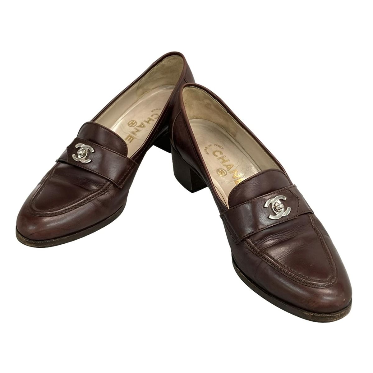 CHANEL(シャネル) パンプス 36 1/2 レディース ダークブラウン