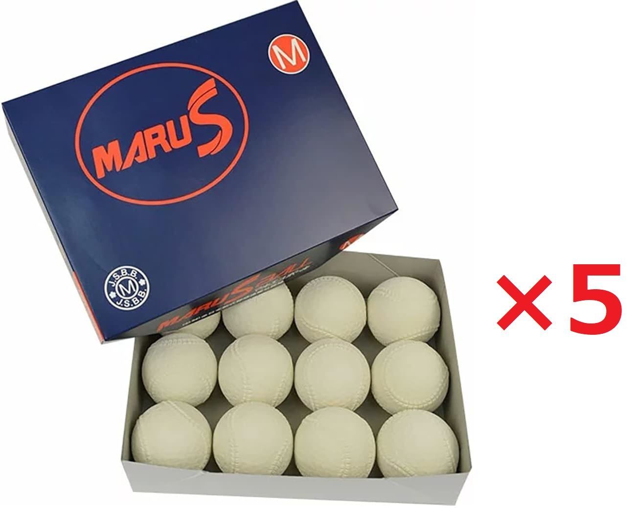 5ダース 軟式 M号 マルエスボール 入り