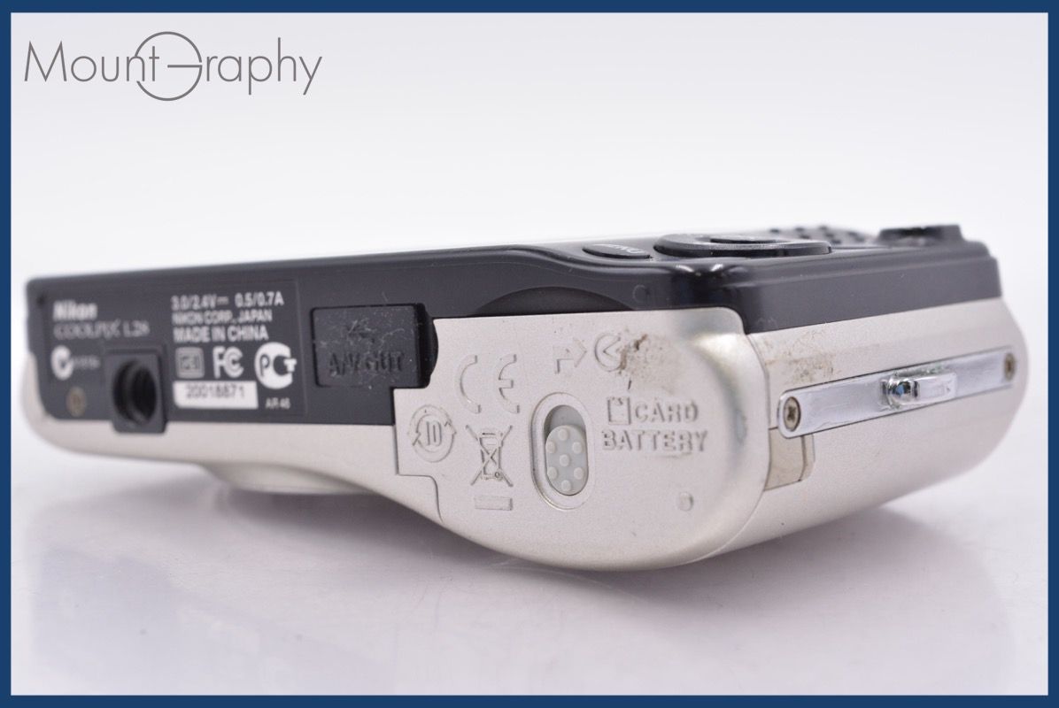 ☆特別特価☆ ニコン Nikon COOLPIX L28 5x 単三電池仕様 同梱無料