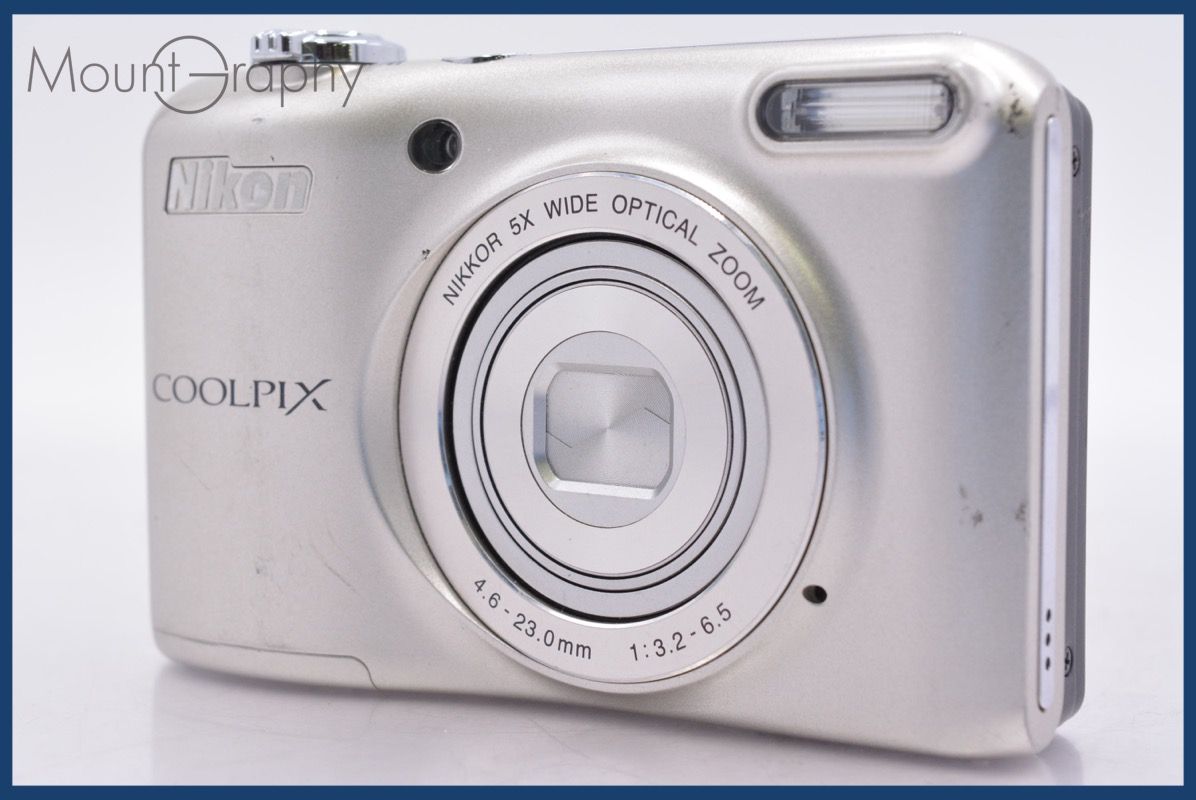 カメラ NIKON COOLPIX L28 コンパクトデジタルカメラ 単三電池対応