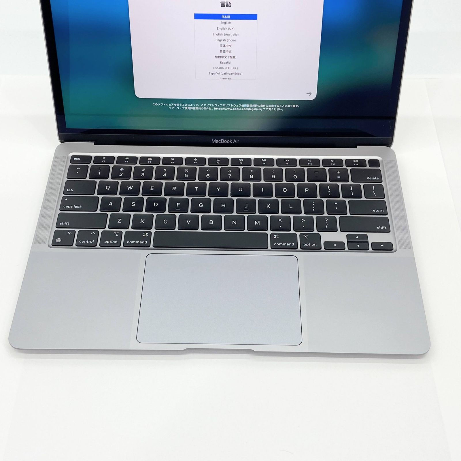 Apple MacBook Air M1 16GB 512GB バッテリー最大容量93% US配列 付属