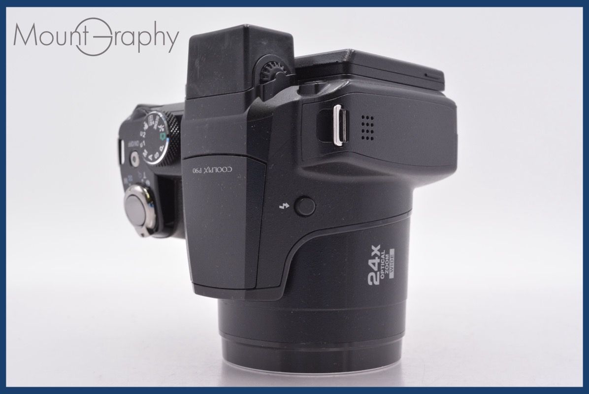 ニコン Nikon COOLPIX P90 24x バッテリー、メモリーカード付属 ☆完動