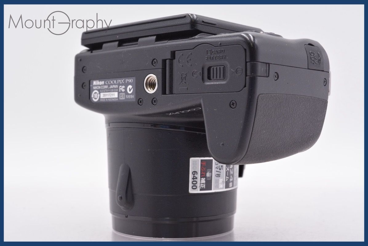 ニコン Nikon COOLPIX P90 24x バッテリー、メモリーカード付属 ☆完動