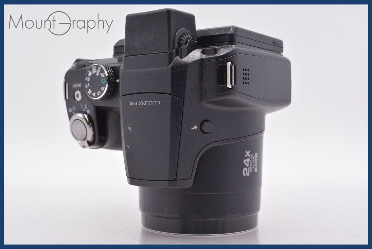 ★極上美品★ ニコン Nikon COOLPIX P90 24x バッテリー付属 ★完動★同梱無料 #mj7366 ☆極上美品☆ ニコン Nikon COOLPIX P90 24x バッテリー付属 ☆完動