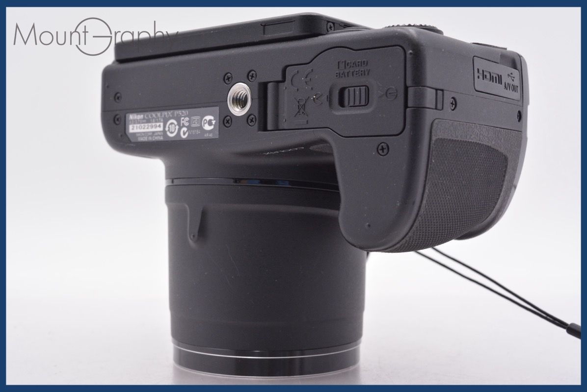 ニコン Nikon COOLPIX P520 42x 前キャップ付 同梱無料 #mj7367 - メルカリ