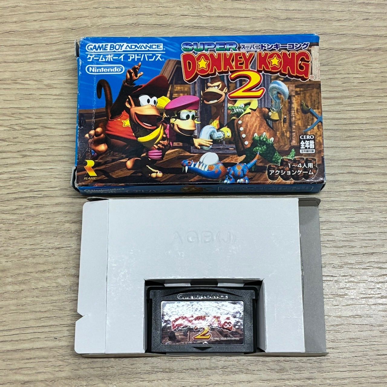 Y1214]スーパードンキーコング2 ゲームボーイアドバンス ソフト DONKEY