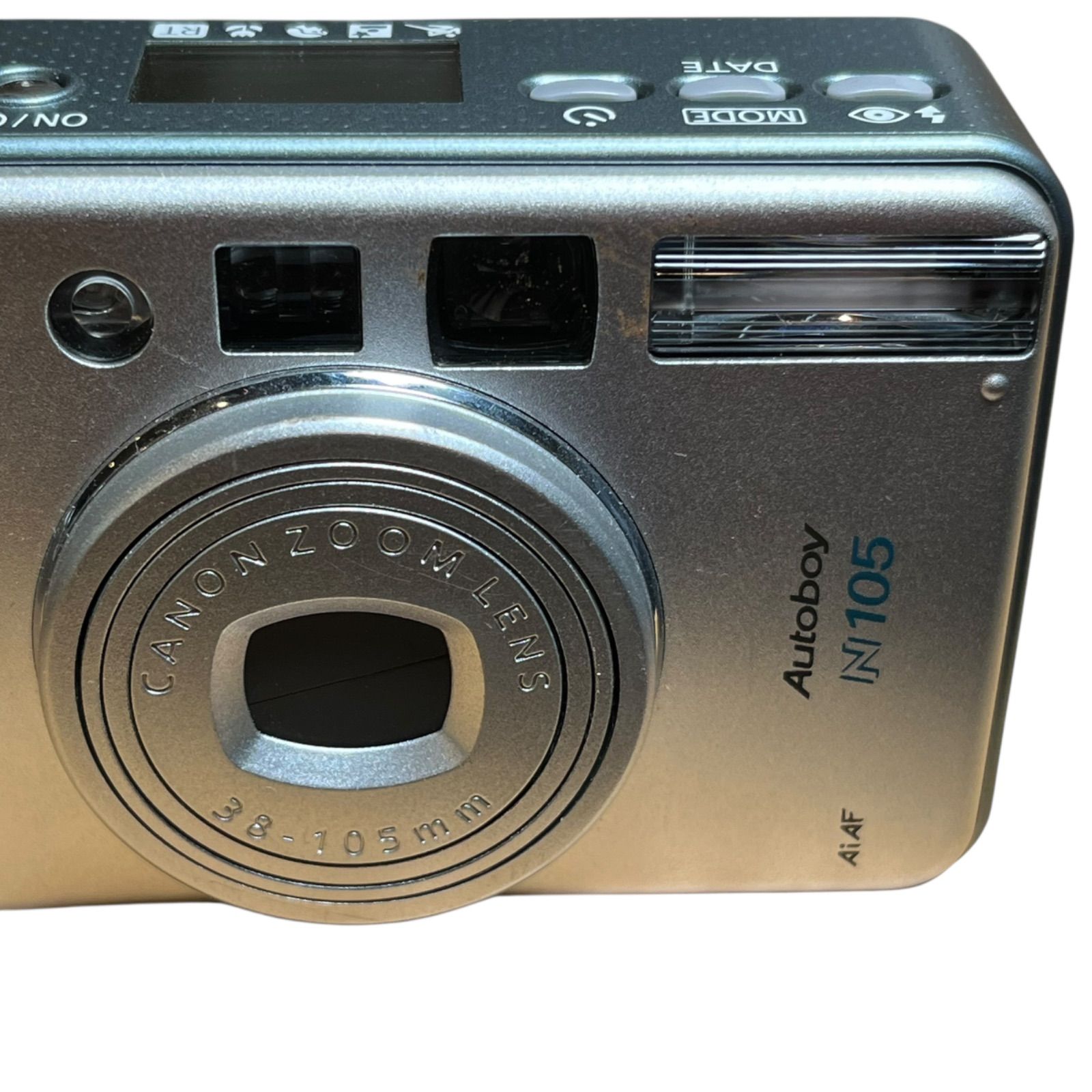 管2512-89】動作未確認☆CANON キヤノン Autoboy N105 シルバー