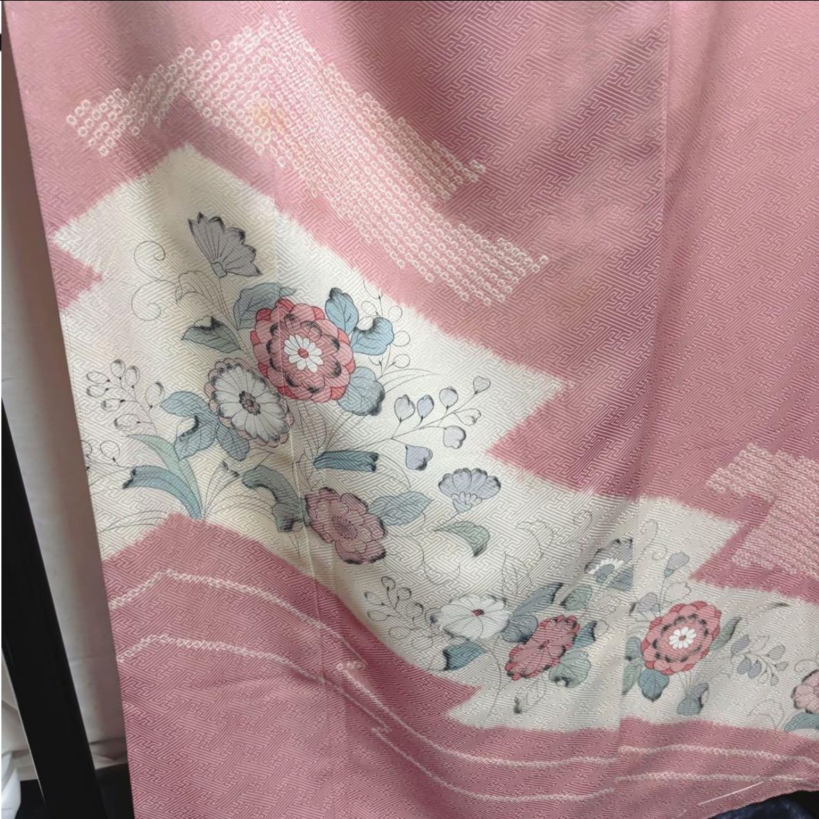 新品 ほぼ美品 袷 正絹 辻が花 訪問着 フルセット 4点 裄68 - メルカリ