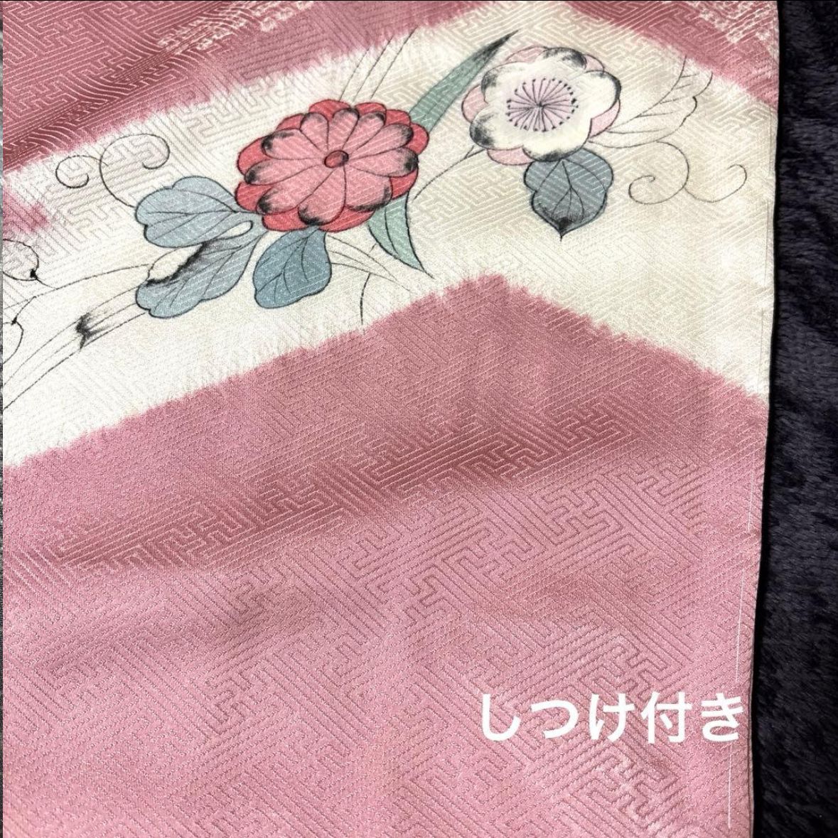 新品 ほぼ美品 袷 正絹 辻が花 訪問着 フルセット 4点 裄68 - メルカリ