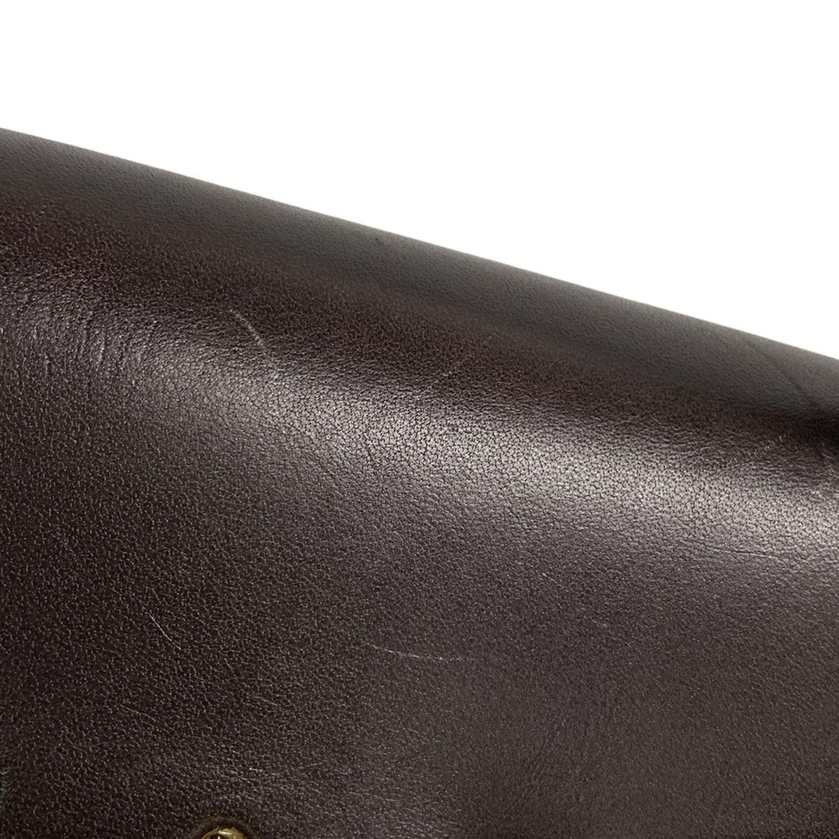 エールバッグアド カーキ×ダークブラウン