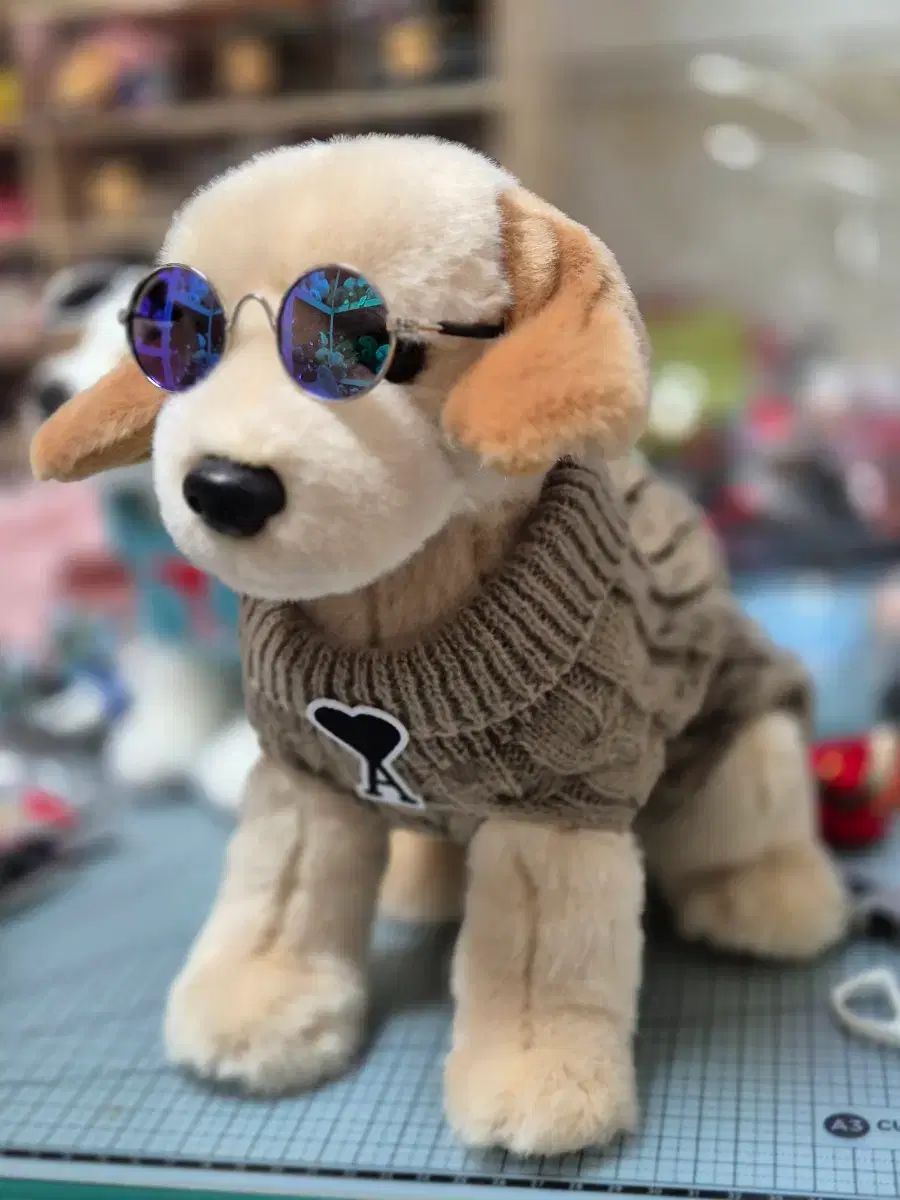 リトリーバー リアルペット コスチューム 取り外し 美容完了