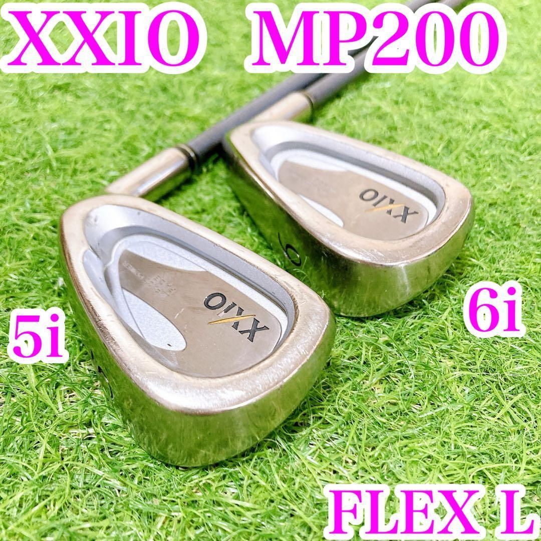4 ゼクシオ MP200 2代目 レディース アイアン 5i 6i FLEX L ゼクシオ 
