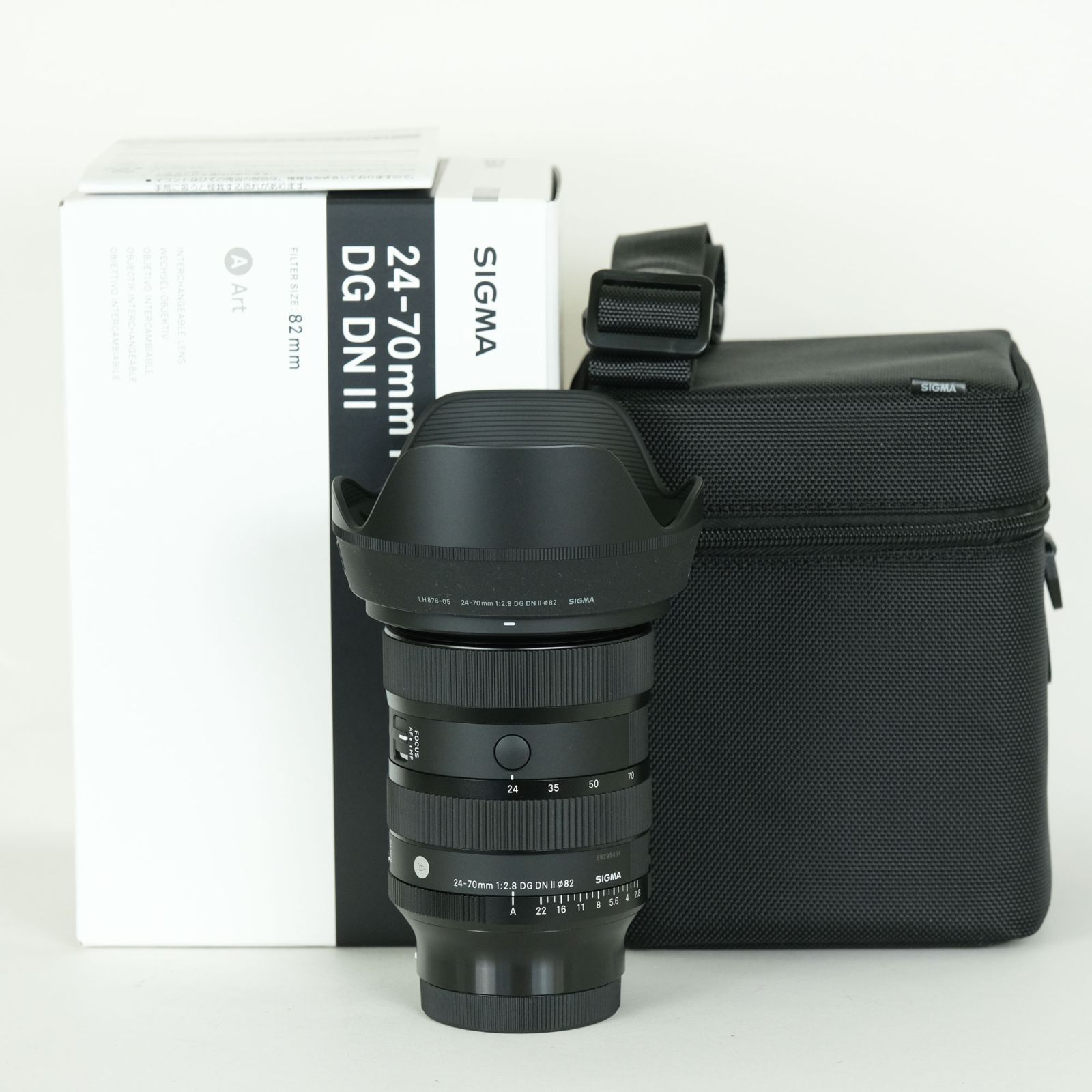 SIGMA 24-70 mm F 2.8 DG DN II｜Art ソニーE用 SONY Eマウント