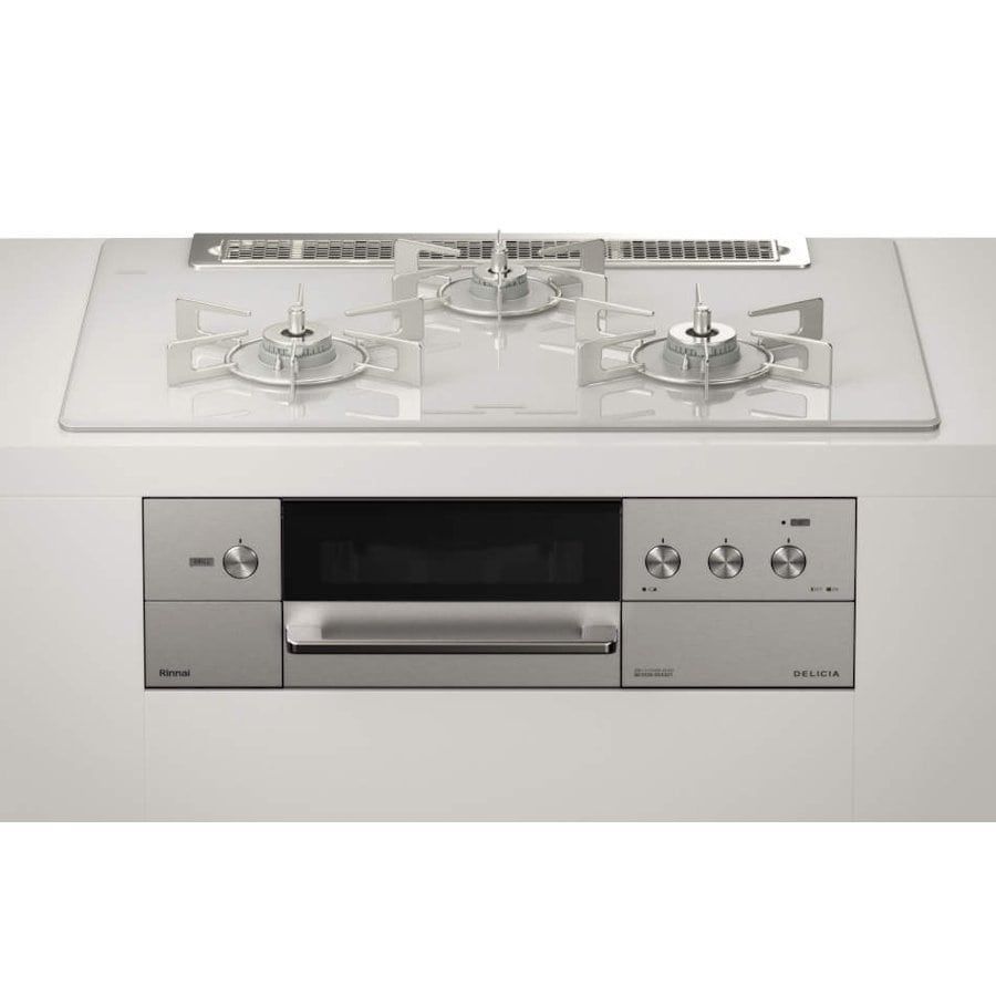 3 V乾電池タイプ 操作部液晶付レンジフード連動型タイプ ザ ココット ココットプレート DELICIA デリシア アローズ 約75 cm 都市ガス12 13 A 左右強火 要見積り