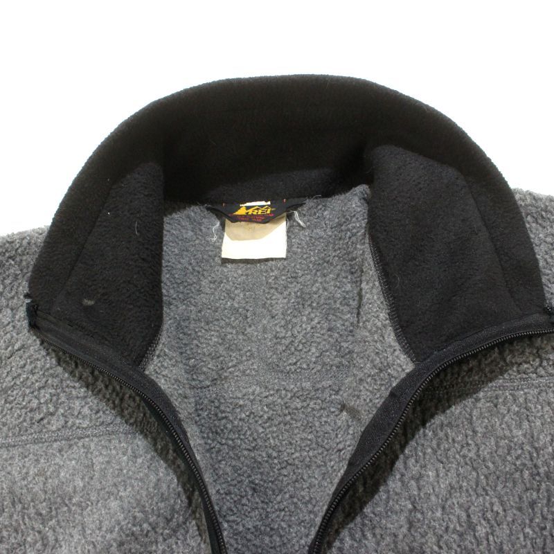 90s vintage REI ジップアップ フリースジャケット メンズ 表記Mサイズ