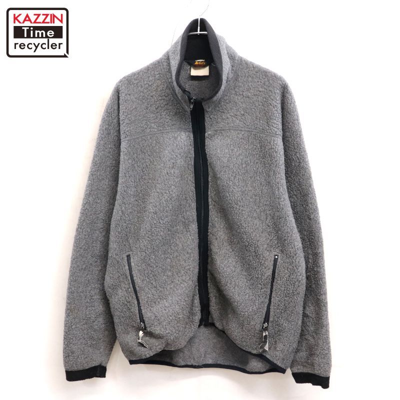 90s ヴィンテージ　ジップアップ　ジャケット 90s vintage REI ジップアップ フリースジャケット メンズ 表記Mサイズ