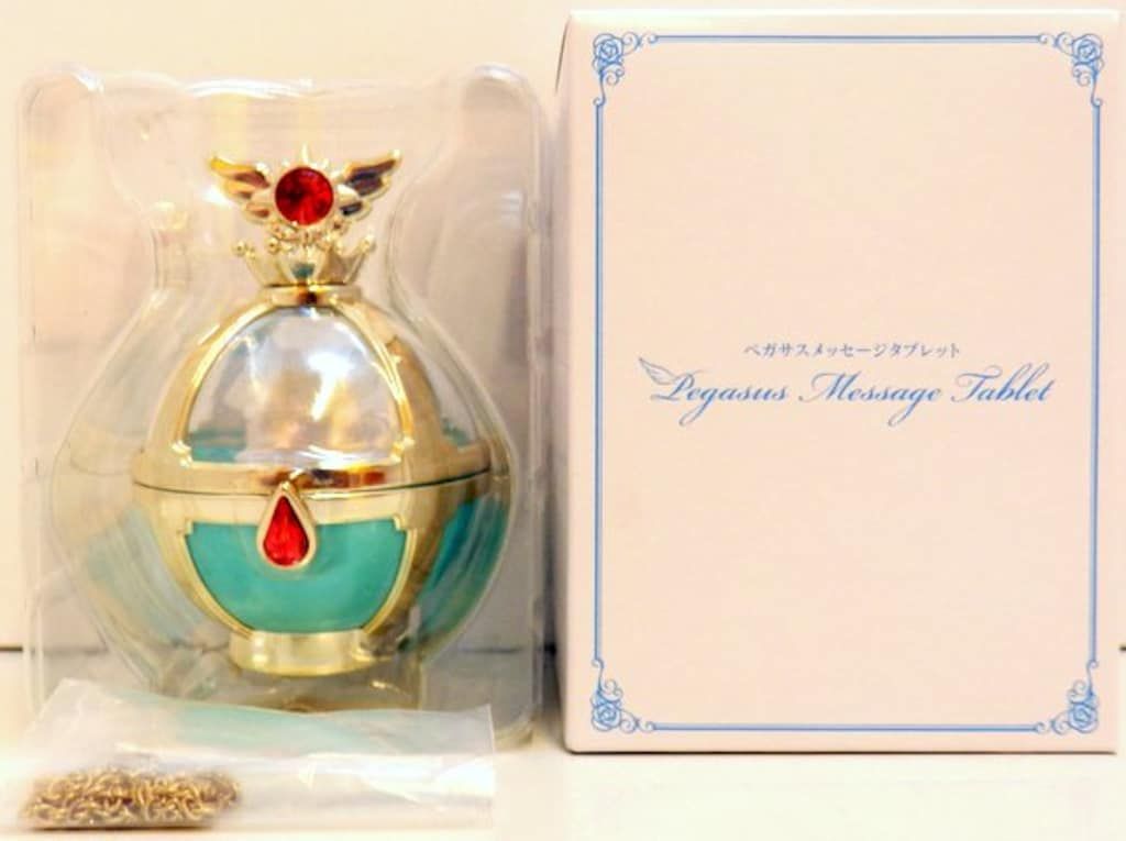 バンダイ セーラームーン25 th ミニチュアリータブレット ペガサスメッセージ タブレット