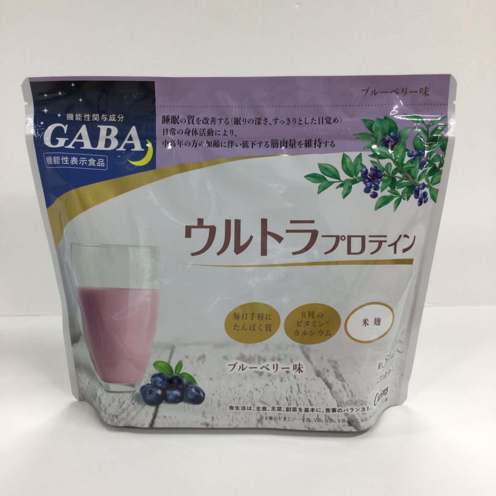 カーブスプロテイン ブルベリ 2つ A8052 Curves カーブス ウルトラプロテイン ブルーベリー味 約30食分