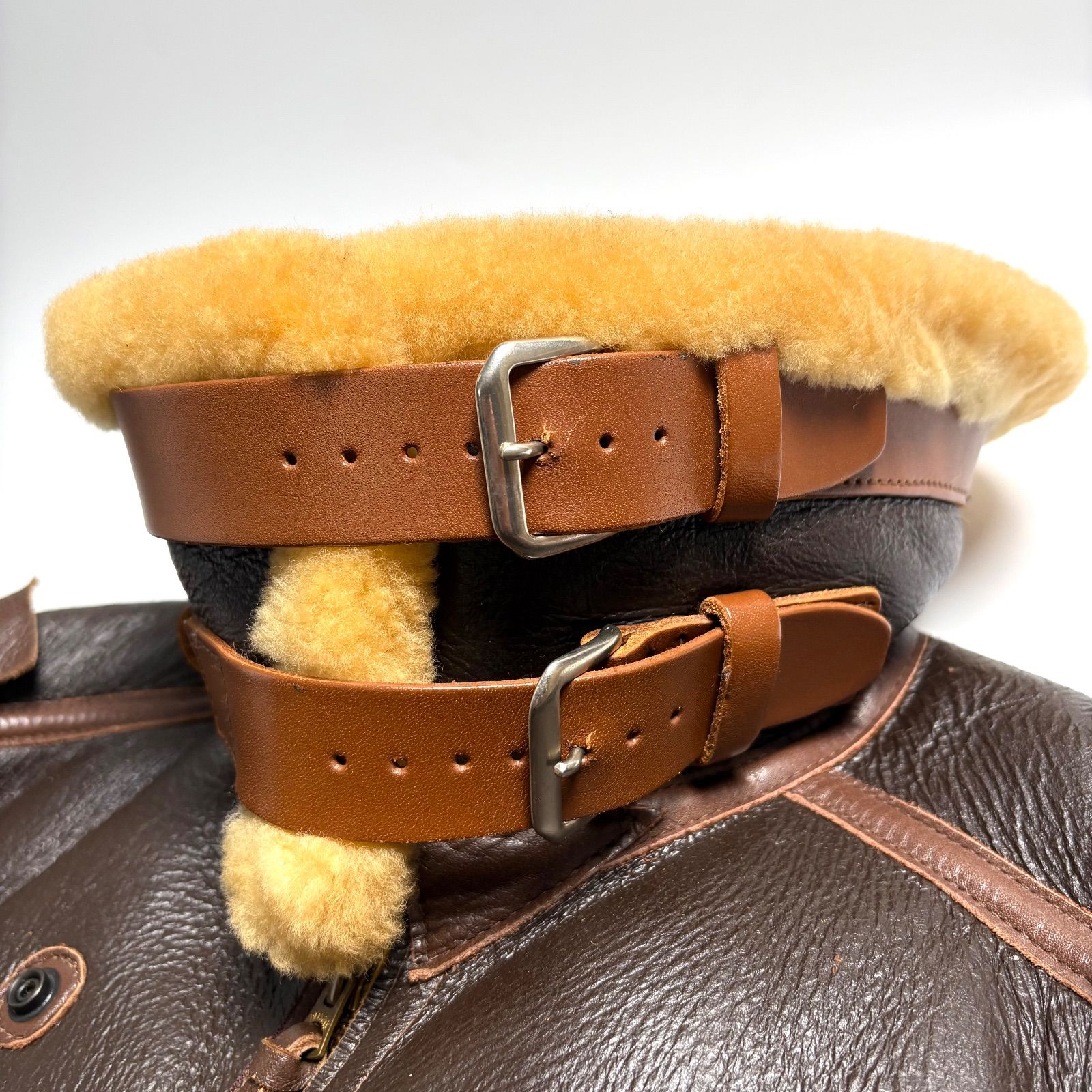 本革】Buzz Rickson's ムートンジャケット B-3 大戦モデル フライト