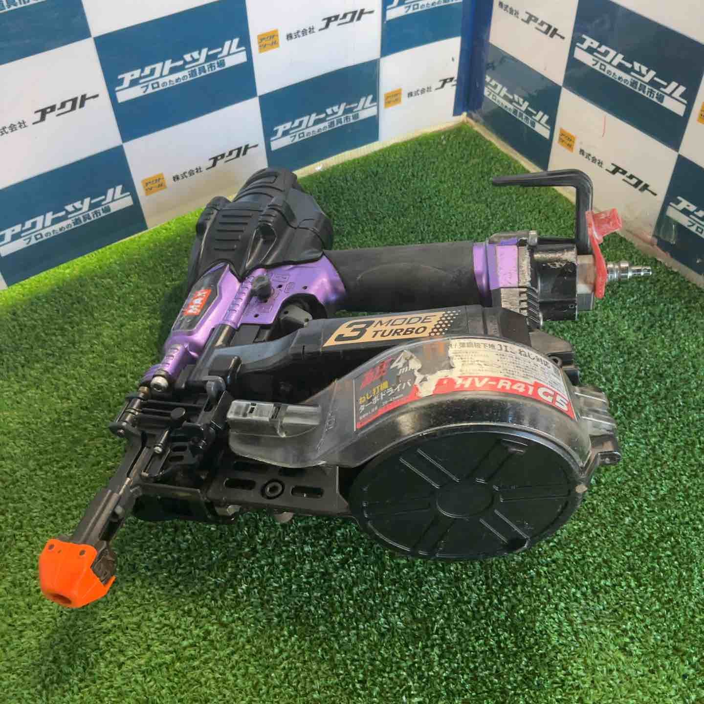  マックス MAX 高圧エアネジ打ち機 HV-R 41 G 5-M 色 メタリックパープル 釘打機 エアーツール