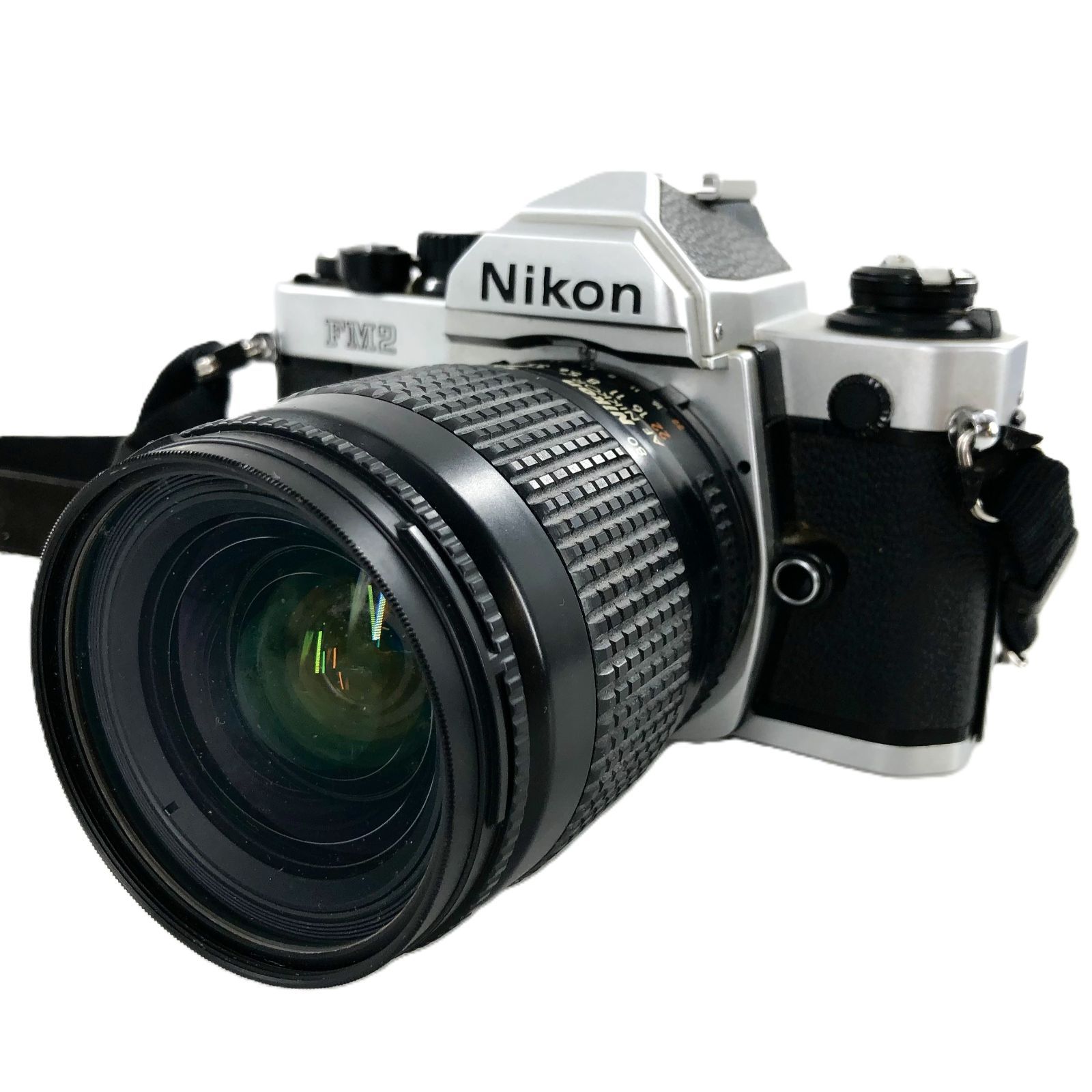 NIKON ニコン FM 2 レンズ NIKKOR 28-80 mm 1 3.5-5.6 D ∞-0.5 m 1.7 ft 一眼レフフィルムカメラ PF-561