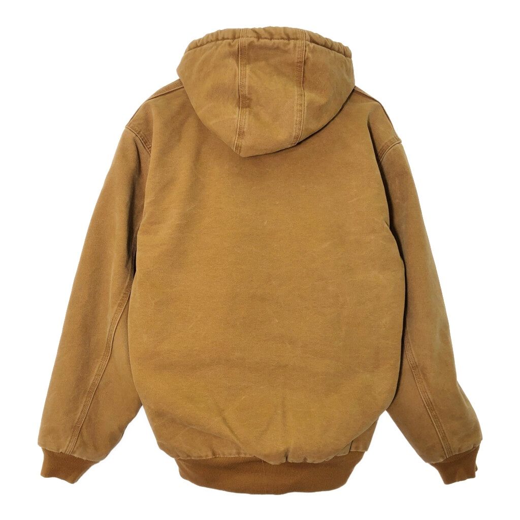 Carhartt カーハートアクティブジャケット キャメル Mサイズ 美中古 Carhartt カーハート アクティブジャケット ワーク ブラウン