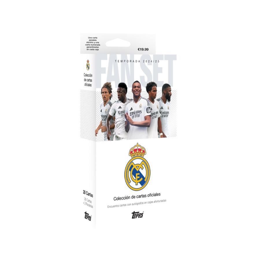 海外即完売！限定数入荷！再入荷予定なし！【Topps Real Madrid Fan