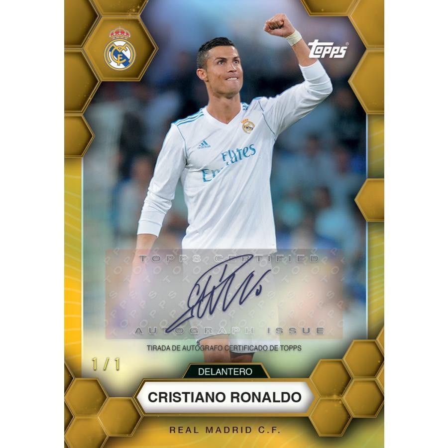 海外即 数入荷 再入荷予定なし Topps Real Madrid Fan Set 2025 25 クリスティアーノ ロナウドのサインも収録している非常に なBOXです