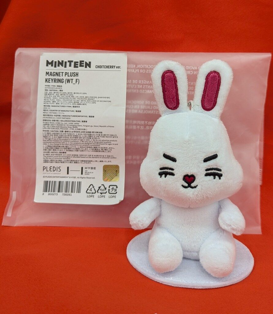 SEVENTEEN MINITEEN S.COUPS MAGNET PLUSH KEYRING SEVENTEEN MINITEEN