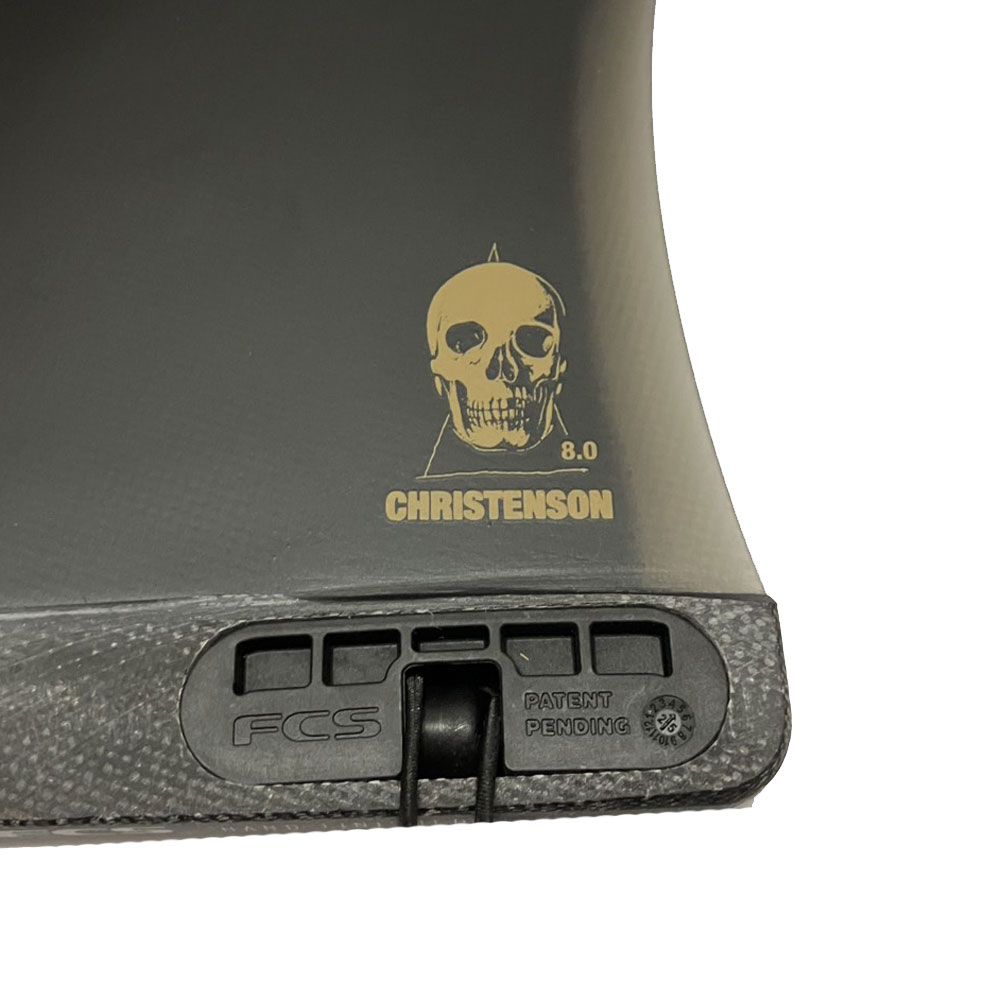 新品】シングルフィン FCS2 CHRISTENSON MID TRACKER FIN PG BLACK 8
