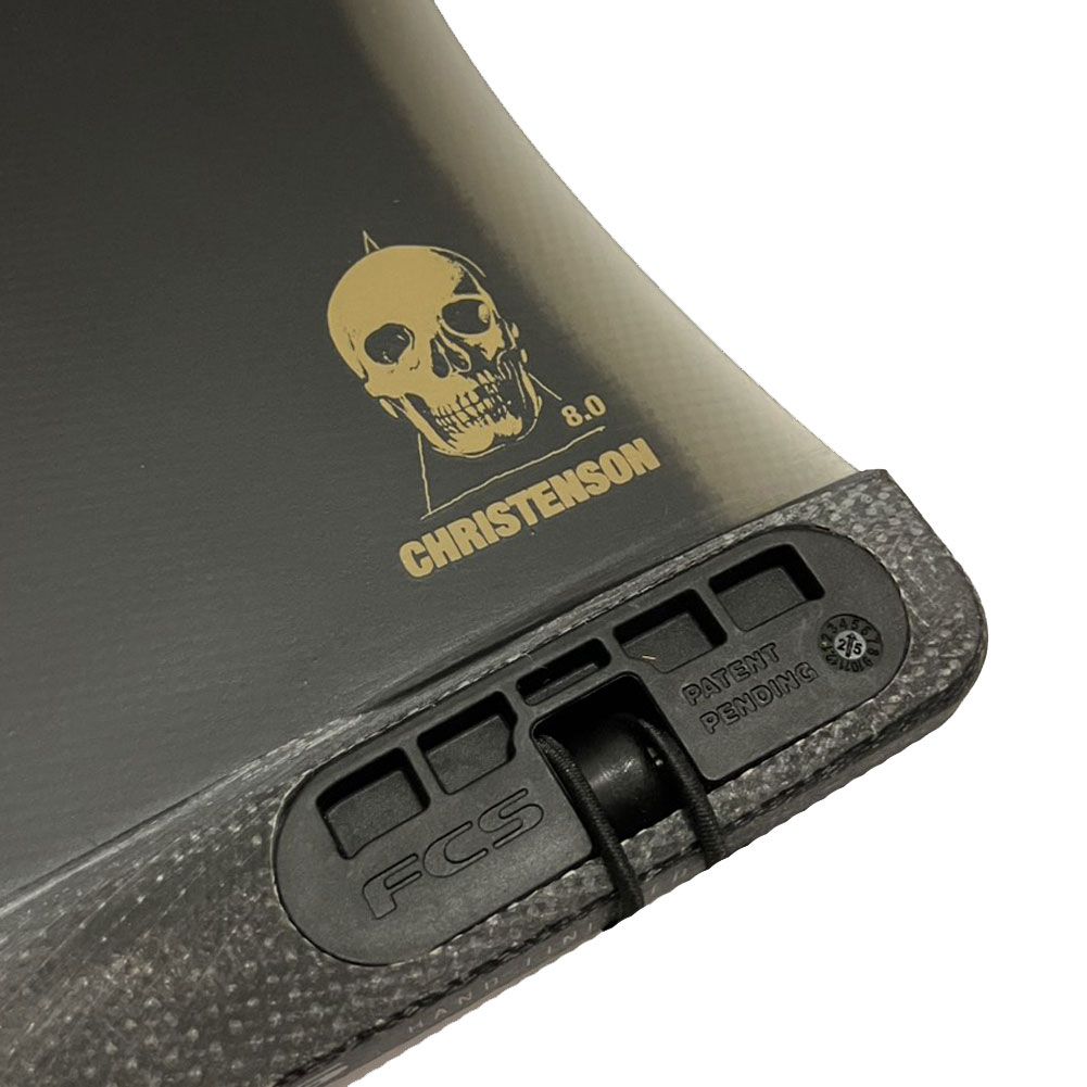 新品】シングルフィン FCS2 CHRISTENSON MID TRACKER FIN PG BLACK 8