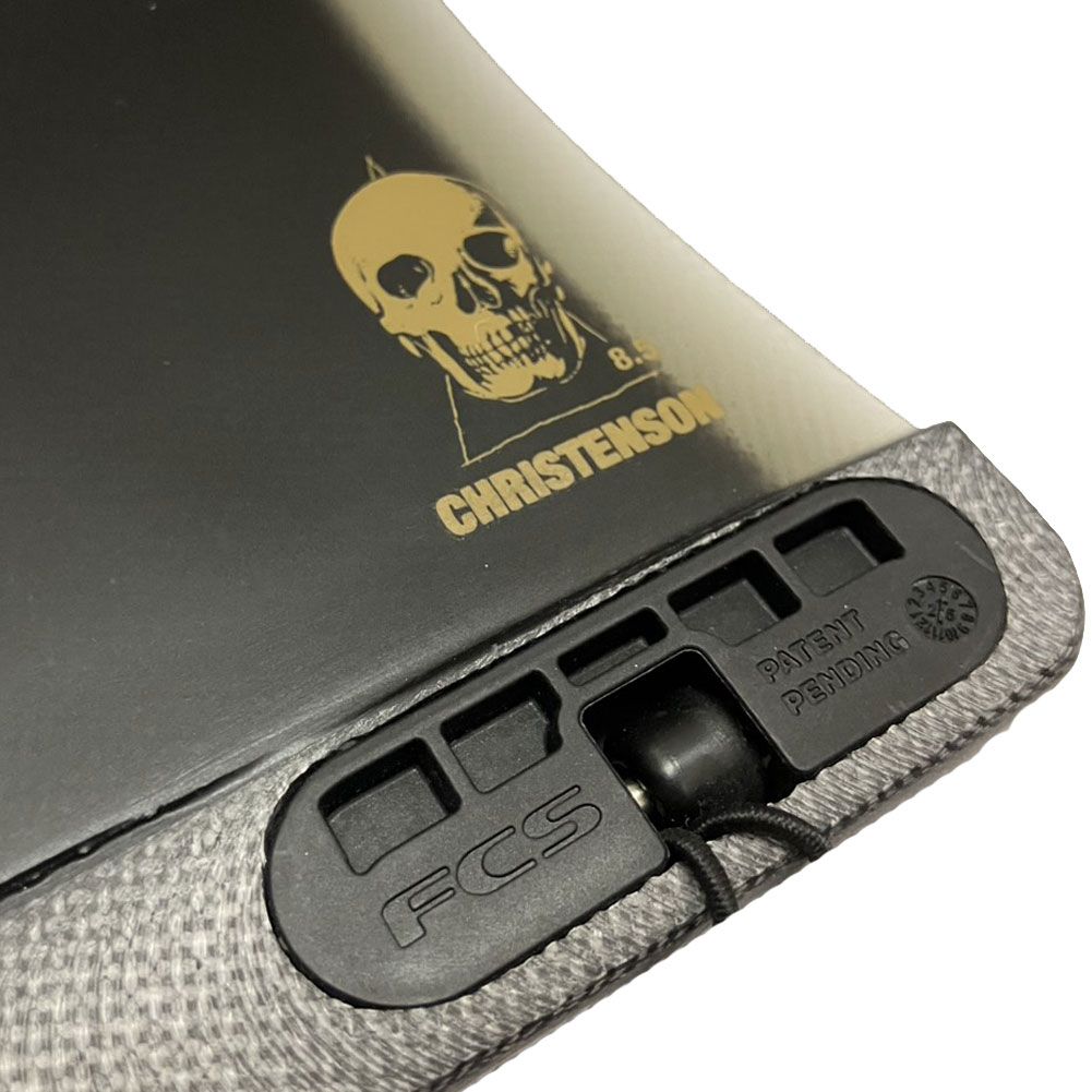 新品】シングルフィン FCS2 CHRISTENSON MID TRACKER FIN PG BLACK 8.5