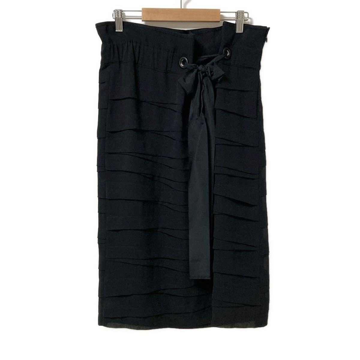 ADORE アドーア スカート サイズ36 S レディース - 黒 ひざ丈