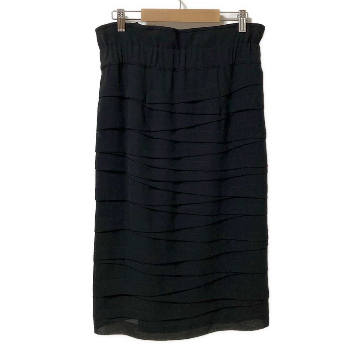 ADORE アドーア スカート サイズ36 S レディース - 黒 ひざ丈