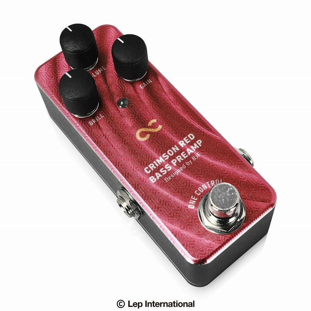 One Control CRIMSON RED BASS PREAMP a 70756 き ベースプリアンプ