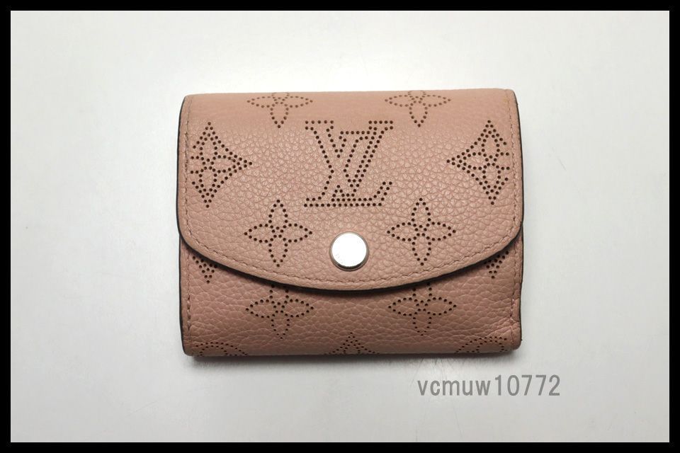 LOUIS VUITTON マヒナ ポルトフォイユイリスXS レザー 3つ折り財布 ルイヴィトン 1120 ah 20196
